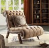 European Sofa with Tasseled Skirt Apron by Homey Design - HD-1631-S - Image 4 of 0
