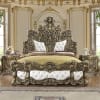 Monarch 6 Piece Bedroom Set in Perfect Brown Finish by Homey Design - HD-1802 - Image 2 of 0