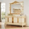 6 Piece Bedroom Set in Rich Multi-Tone Finish by Homey Design - HD-1882 - Image 4 of 0