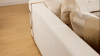 Contemporary Loveseat in White and Gold Accents Finish by Homey Design - HD-2131-L - Image 3 of 0