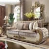 Traditional Perfect Brown Solid Wood Sofa by Homey Design - HD-25-S - Image 1 of 0