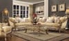 Traditional Luxurious Upholstery Sofa by Homey Design - HD-2626-S - Image 2 of 0