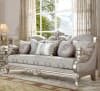 Bella Lusso Sofa in Metallic Silver Finish by Homey Design - HD-2662-S - Image 1 of 0