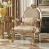 Luxury Upholstered Loveseat by Homey Design - HD-2663-L - Image 3 of 0