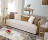 Sofa in White and Gold Finish by Homey Design - HD-3156-S - Image 1 of 0