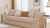 2 Piece Contemporary Living Room Set in Soft Neutral and Gold Accents Finish by Homey Design - HD-3181 - Image 3 of 0