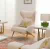 Accent Armchair in White and Gold Finish by Homey Design - HD-3183-C - Image 1 of 0