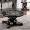 Ebony Black with Antique Gold Finish 3 Piece Occasional Table Set by Homey Design - HD-328B-OT - Image 1 of 0