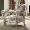 Georgian Traditional Silver Trim Loveseat by Homey Design - HD-372-L - Image 3 of 0