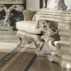 Georgian Traditional Silver Trim Loveseat by Homey Design - HD-372-L - Image 4 of 0