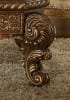 European Wood Trim Mansion Living Room Chair by Homey Design - HD-458-C - Image 5 of 0