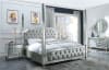 Modern Legacy 6 Piece Canopy Bedroom Set in Mirror Finish by Homey Design - HD-6001 - Image 2 of 0