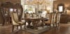 Vienna Euro Golden Walnut Finish 7 Piece Dining Room Set by Homey Design - HD-8011-DT - Image 1 of 0
