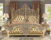 Victorian Carved Frame Bellagio Bed by Homey Design - HD-8016-B - Image 2 of 0