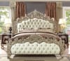 European Carved Diamond Tufted Bed by Homey Design - HD-8017-B - Image 2 of 0