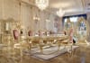 Luxurious Carved Metallic Bright Gold Finish Buffet by Homey Design - HD-8086-BF - Image 2 of 0
