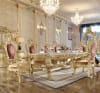 Luxurious Pedestal 7 Piece Rectangle Dining Room Set by Homey Design - HD-8086-DT - Image 1 of 0