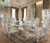 Decorative Double Pedestal 7 Piece Rectangle Dining Room Set by Homey Design - HD-8088-DT - Image 1 of 0
