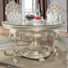 Decorative Pedestal 5 Piece Round Dining Room Set by Homey Design - HD-8088-DT-R - Image 3 of 0