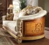 Traditional Elegant Upholstery Loveseat by Homey Design - HD-821-L - Image 1 of 0