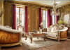 Traditional Elegant Upholstery Loveseat by Homey Design - HD-821-L - Image 2 of 0