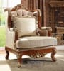 Traditional Elegant Upholstery Loveseat by Homey Design - HD-821-L - Image 3 of 0