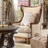 Antique Style Wood Trim Luxury Upholstered Sofa by Homey Design - HD-823-S - Image 3 of 0