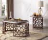 European Style 3 Piece Occasional Table Set in Dark Gray Finish by Homey Design - HD-8912DG-OT - Image 1 of 0