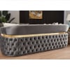 Sofa in Modern Beige and Grey Finish by Homey Design - HD-9008-S - Image 4 of 0