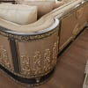2 Piece Living Room Set in Antique Gold Finish by Homey Design - HD-9011 - Image 3 of 0