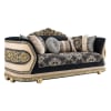 Sofa in Classic Black and Gold&nbsp;Finish by Homey Design - HD-9012-S - Image 1 of 0
