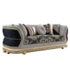 2 Piece Living Room Set in Classic Black and Gold Finish by Homey Design - HD-9013 - Image 2 of 0