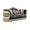 2 Piece Living Room Set in Classic Black and Gold Finish by Homey Design - HD-9013 - Image 3 of 0