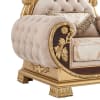 Loveseat in Classic Burgundy and Gold&nbsp;Finish by Homey Design - HD-9016-L - Image 4 of 0