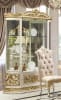 Classic Style China Cabinet in Gold & Cream Finish by Homey Design - HD-903-CB - Image 1 of 0