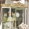 Classic Style China Cabinet in Gold & Cream Finish by Homey Design - HD-903-CB - Image 3 of 0