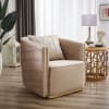 2 Piece Upholstered Living Room Set in Neutral Beige Finish by Homey Design - HD-9040-SET - Image 3 of 0