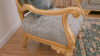 Loveseat in Gray Velvet with Gold Accent Finish by Homey Design - HD-9041-L - Image 5 of 0