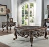 Traditional Cherry with Metallic Antique Gold Highlights Finish 3 Piece Occasional Table Set by Homey Design - HD-905C-OT - Image 1 of 0