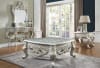 Metallic Silver with Antique Gold Trim Finish Chair by Homey Design - HD-91633-C - Image 3 of 0