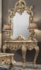 Traditional 3 Piece Occasional Table Set by Homey Design - HD-998G-OT - Image 5 of 0