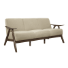 Damala 2 Piece Sofa Set in Walnut by Home Elegance - HEL-1138BR - Image 5 of 0