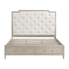 Genoa Queen Platform Bed in Light Oak Finish by Home Elegance - HEL-1312-1 - Image 4 of 0