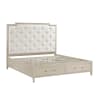 Genoa Queen Platform Bed in Light Oak Finish by Home Elegance - HEL-1312-1 - Image 5 of 0