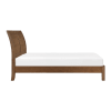 Evans Queen Platform Bed in Wire Brushed Light Brown Finish by Home Elegance - HEL-1314-1 - Image 4 of 0