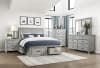 Willowbrook Queen Platform Storage Bed in Light Gray Finish by Home Elegance - HEL-1337-1 - Image 2 of 0