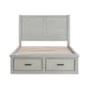Willowbrook Queen Platform Storage Bed in Light Gray Finish by Home Elegance - HEL-1337-1 - Image 4 of 0