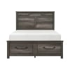 Lenior Queen Platform Storage Bed in Gray Finish by Home Elegance - HEL-1342-1 - Image 3 of 0