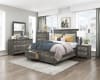 Lenior 6 Piece Queen Bedroom Set in Gray Finish by Home Elegance - HEL-1342 - Image 1 of 0