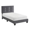Newberry Twin Platform Bed in Dark Gray Finish by Home Elegance - HEL-1350DGT-1 - Image 2 of 0